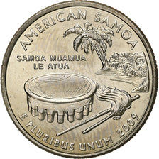 United States, Quarter, Quarter Dollar, 2009, Denver, American Samoa