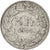 Moneda, Suiza, 1/2 Franc, 1944, Bern, MBC+, Plata, KM:23