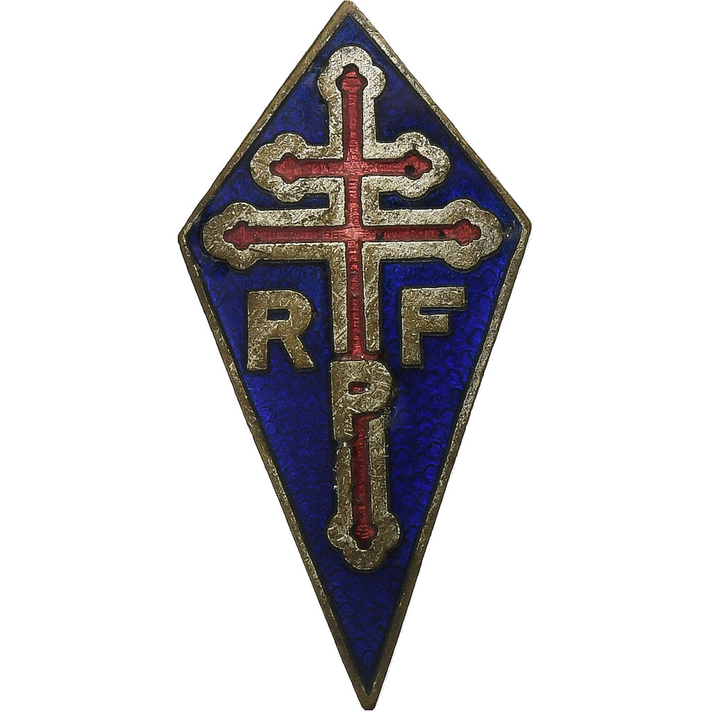 France, Insigne, De Gaulle, Rassemblement du Peuple Français, Métal