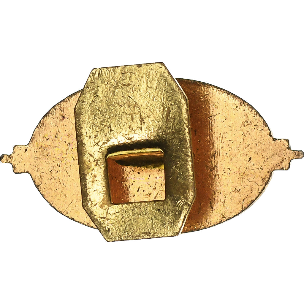 France, Insigne, Préparation Militaire, Brass, Emaillée, MS(63)