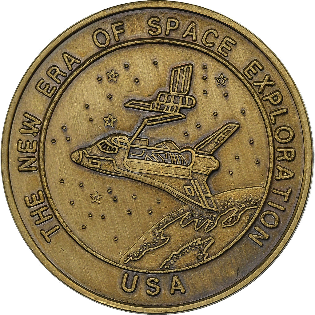 United States of America, Token, Kennedy Space Center Florida, 1984, Copper