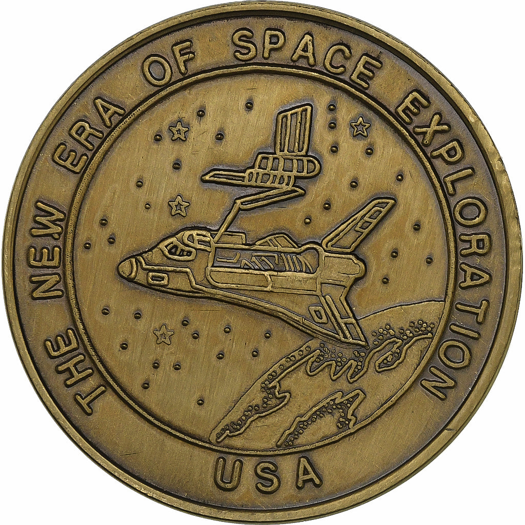 États-Unis, Jeton, Kennedy Space Center Florida, 1984, Cuivre, SPL