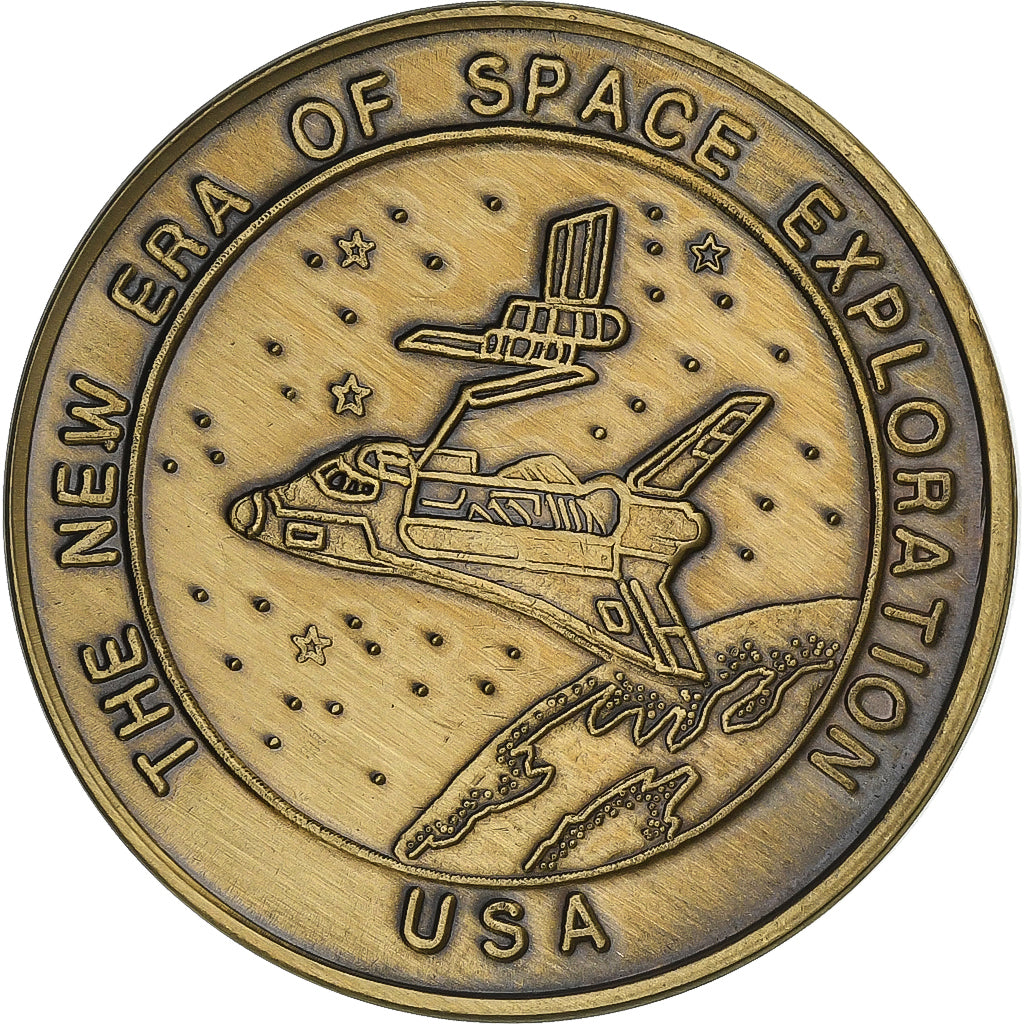 États-Unis, Jeton, Kennedy Space Center Florida, 1985, Cuivre, SPL