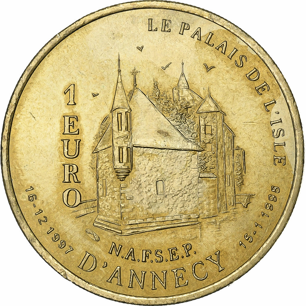Francja, Euro, Annecy - Le Palais de l'Isle, 1998, ND, AU(50-53)