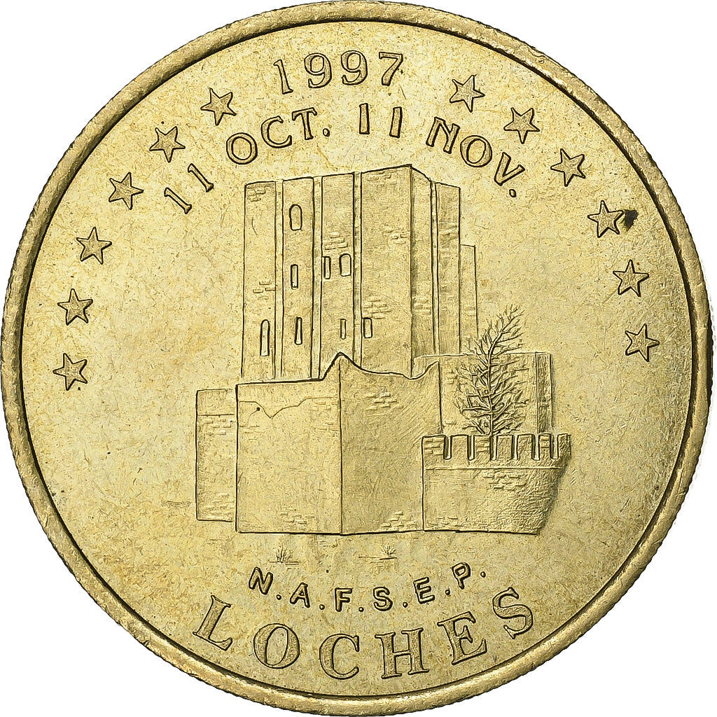 Francja, Euro, Euro des villes, LOCHES, 1997, ND, AU(50-53)