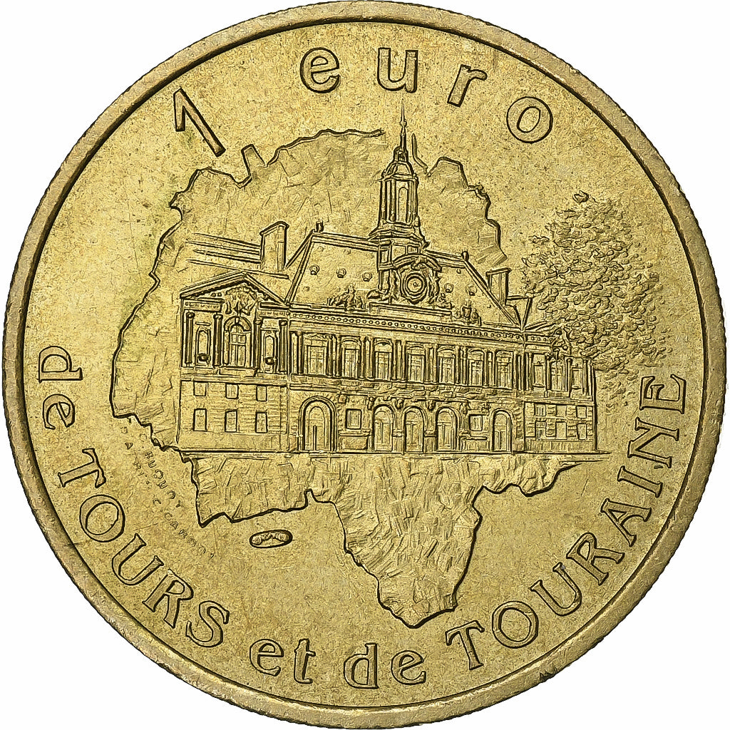 Francja, Euro, Euro des villes, LOCHES, 1997, ND, AU(50-53)