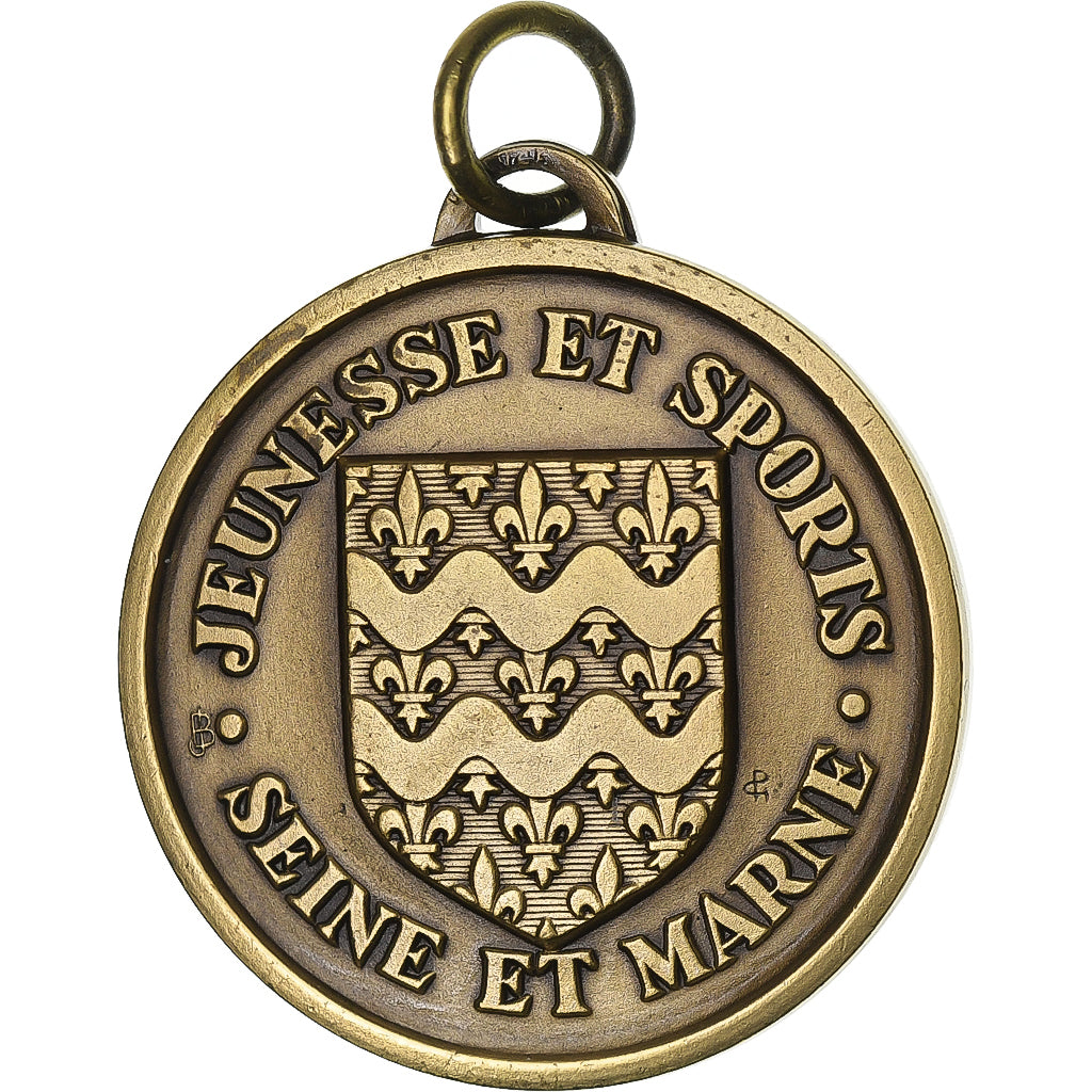 France, Medal, Jeunesse et Sports, Seine et Marne, Bronze, MS(63)