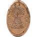 Spain, Elongated Coin, Virgen del Pilar, Copper, AU(55-58)