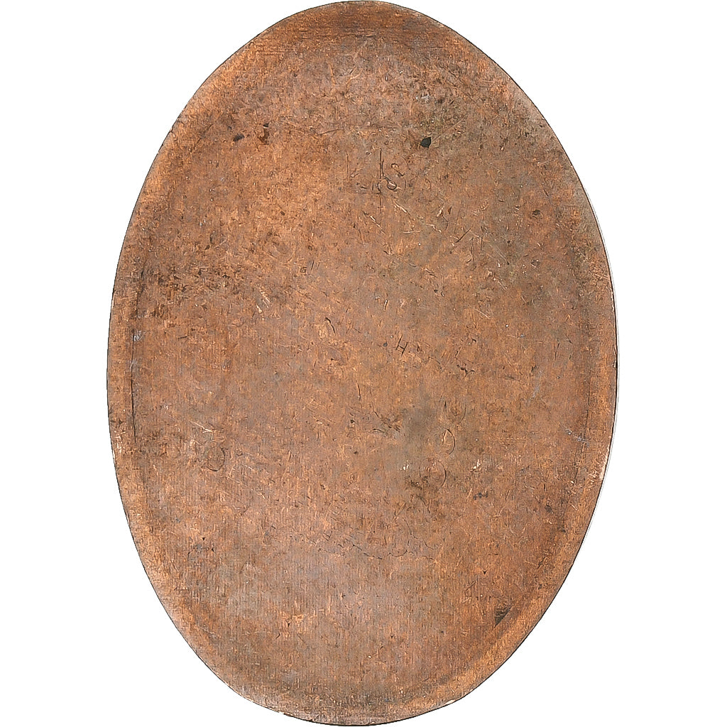 Espanha, Elongated Coin, RDO. del ROCIO, Cobre, AU(55-58)