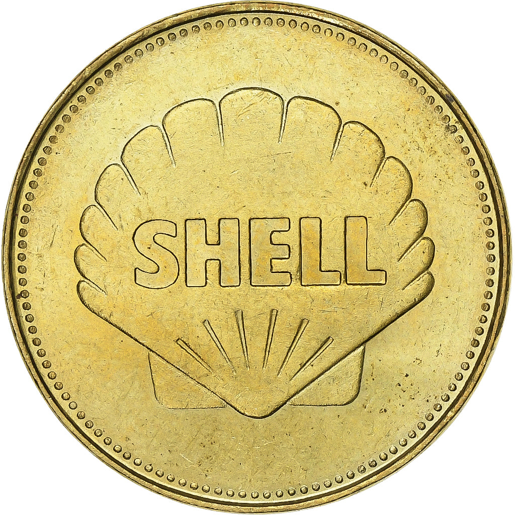 France, Token, Collection Shell, Sikorsky VS-300, Bronze-Aluminium, MS(63)