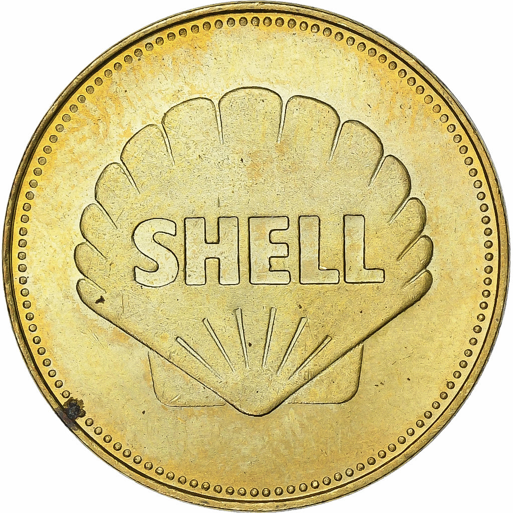 Frankrijk, Token, Collection Shell, Icarus et Daedalus, Bronze-Aluminium, UNC-