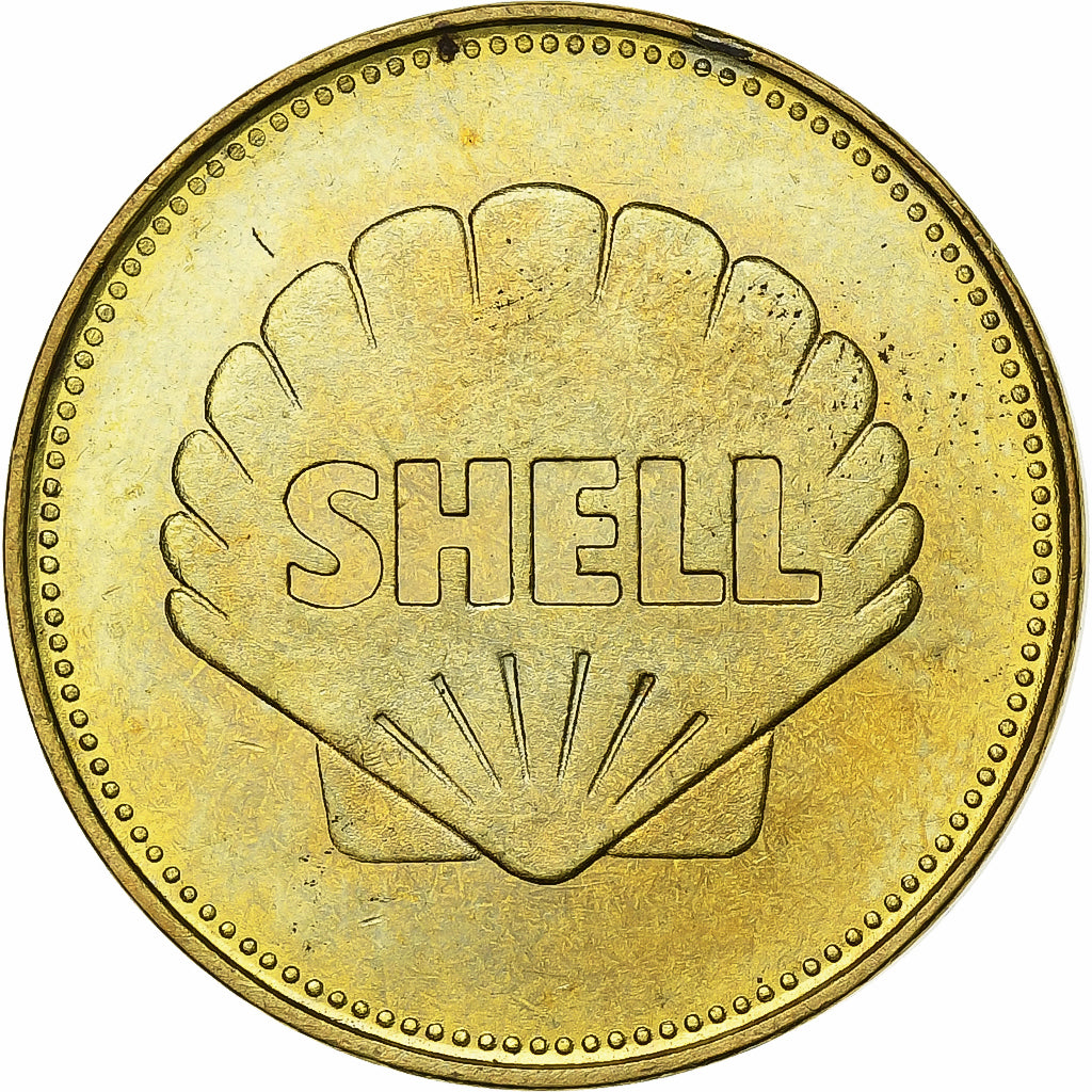 França, Token, Collection Shell, De Havilland Comet, Bronze-Alumínio, MS(63)