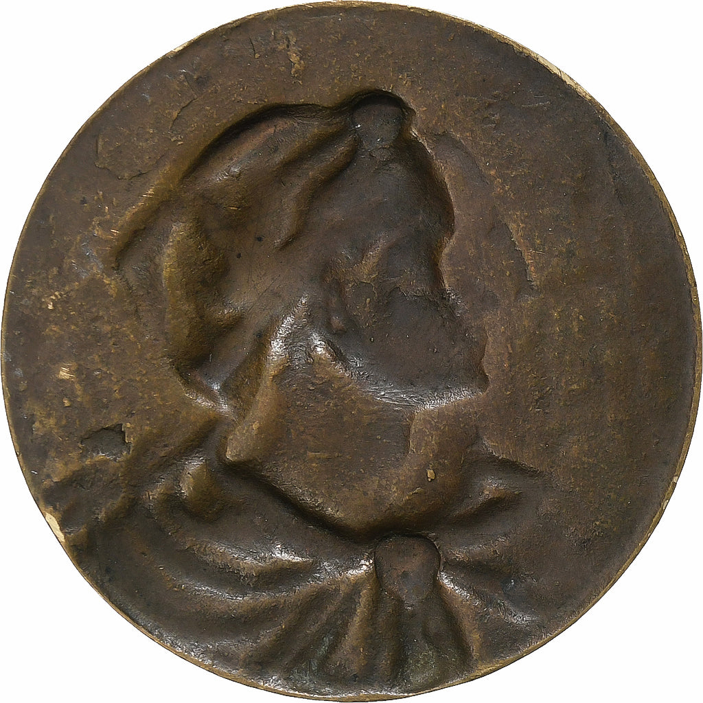 France, Médaille, Alsace, Bronze, TTB+, Ruffony, Cliché Uniface
