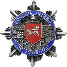 France, Medal, Conseil Général du Morbihan, Métal, MS(63)
