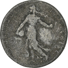 France, 2 Francs, Semeuse, 1908, Paris, Contemporary forgery, Silver, F(12-15)