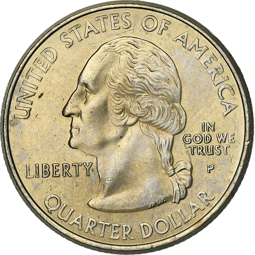 Verenigde Staten, Quarter, Quarter Dollar, 2001, Philadelphia, North Carolina