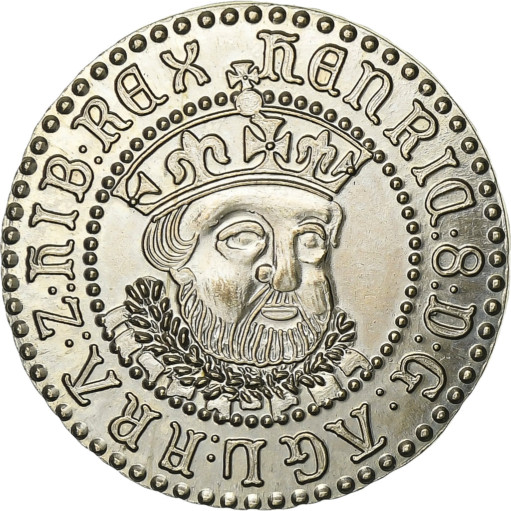United Kingdom, Medal, Westair Reproduction, Half Groat, Henry VIII, MS(63)