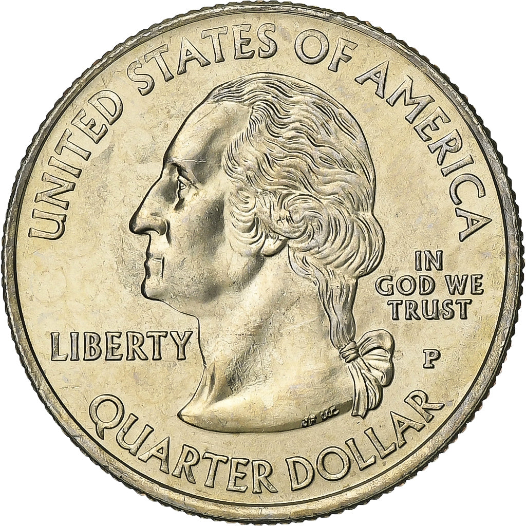 Stati Uniti, Quarter, Quarter Dollar, 2009, Philadelphia, District or Columbia