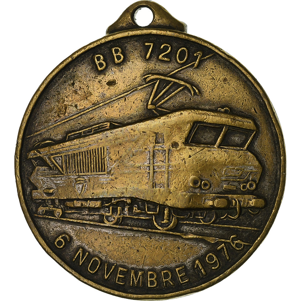 Frankrijk, Medaille, Valenton, 1976, Bronzen, ZF