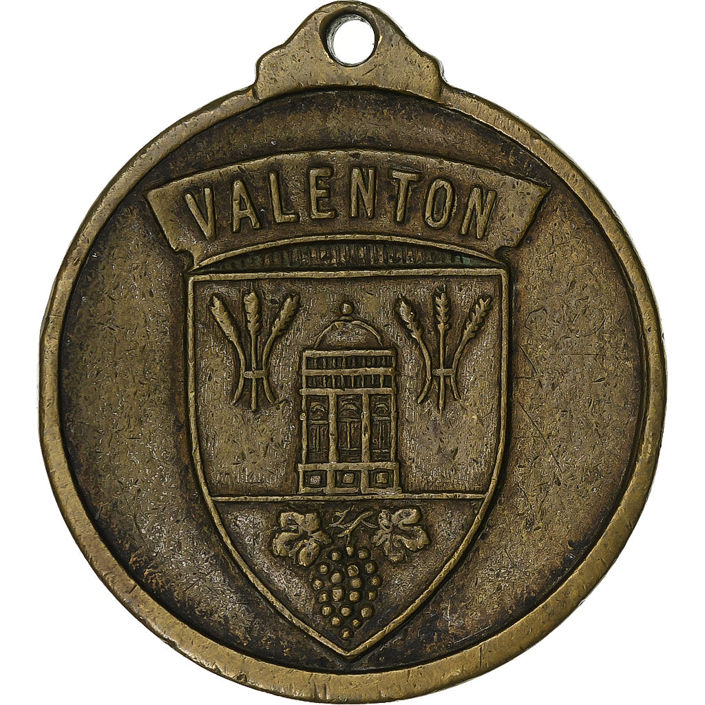 Frankrijk, Medaille, Valenton, 1976, Bronzen, ZF