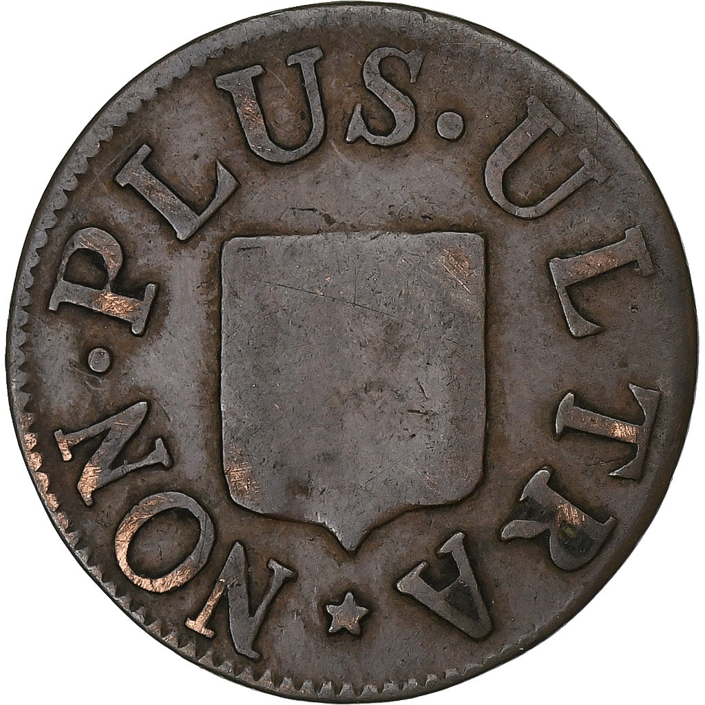 Francia, zeton, Charles X, Ville de Lille, Non plus ultra, Cobre, BC+