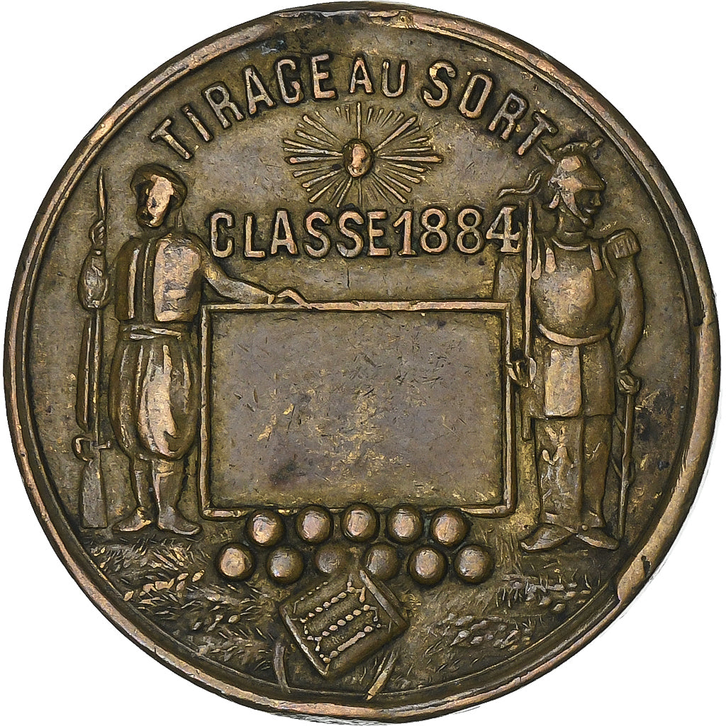 Frankrijk, Medaille, Troisième République, Souvenir du Tirage au Sort, Classe