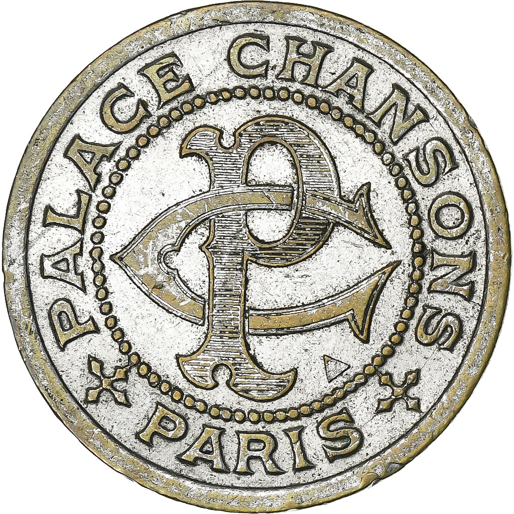 Frankrijk, Token, Paris, Palace Chansons, Bon pour une Audition, Nickel plated