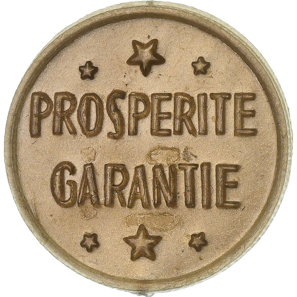 Frankreich, betaalpenning, Prospérité Garantie, Plastic, UNZ