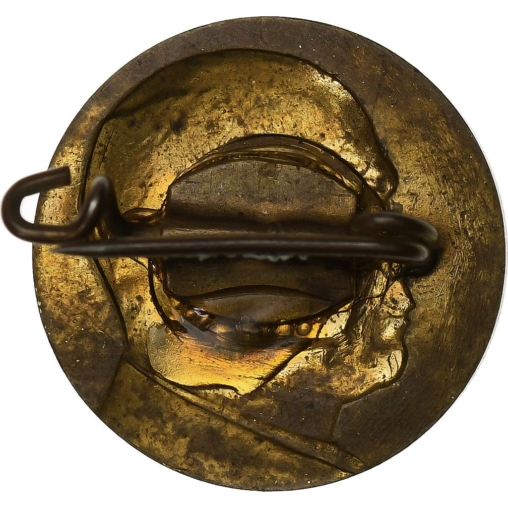 Alemania, Broche, Ernst Thälmann, 1944, Latón, MBC