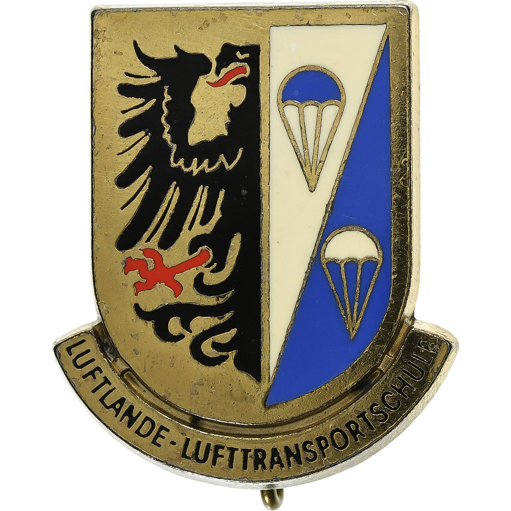 Deutschland, Broche, Luftlande, Lufttransportschule, Métal, SS