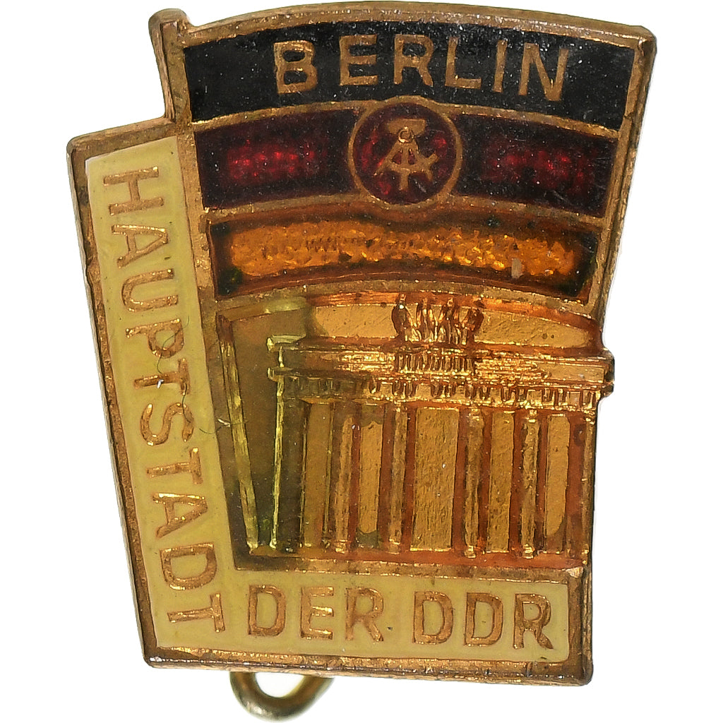 Alemania, Broche, Berlin, Hauptstadt der DDR, Latón, MBC