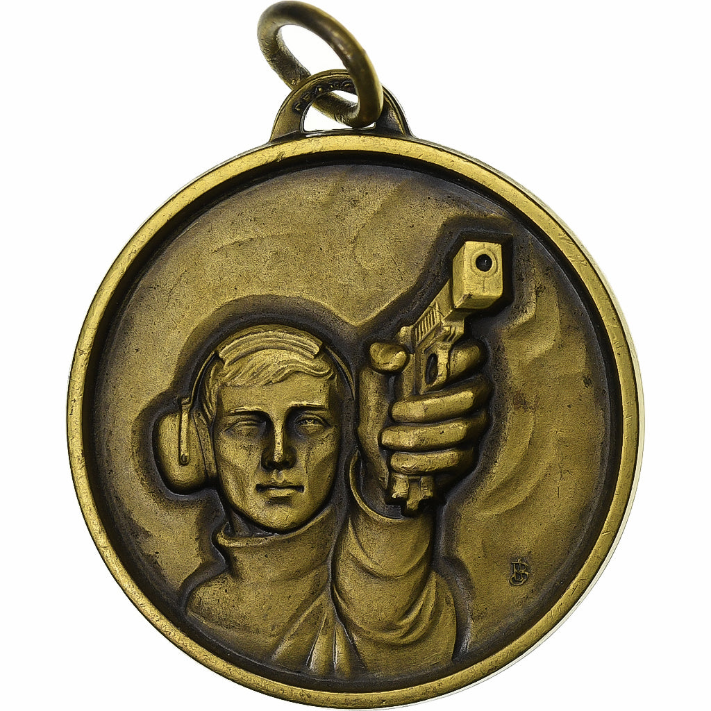 Frankrijk, Medaille, Concours de Tir, 1982, Bronzen, PR