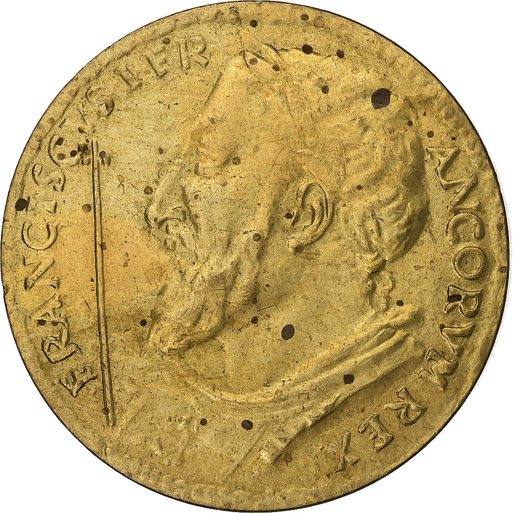 Frankrijk, Medaille, François Ier, Cupro-aluminium-nickel, PR