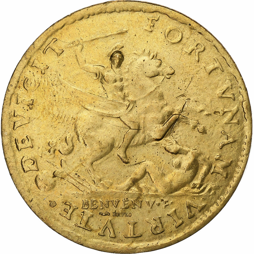 Frankrijk, Medaille, François Ier, Cupro-aluminium-nickel, PR