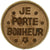 Frankrijk, Token, Je Porte Bonheur, Plastic, UNC-