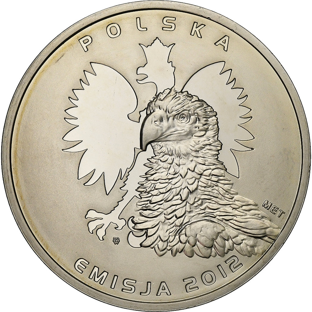 Pologne, Médaille, Euro de Football, Pologne-Ukraine, 2012, Cuivre plaqué