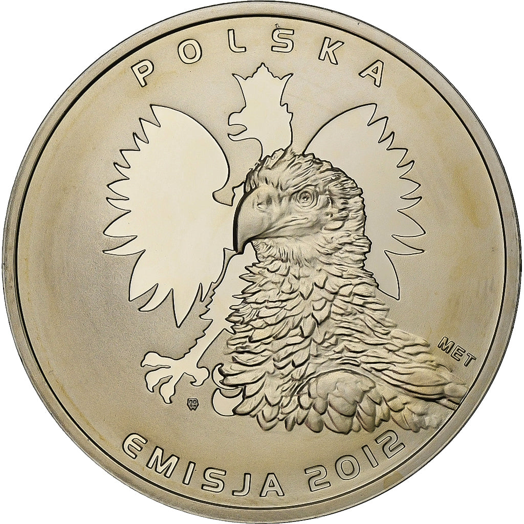 Polen, Medaille, Euro de Football, Pologne-Ukraine, 2012, Silver Plated Copper