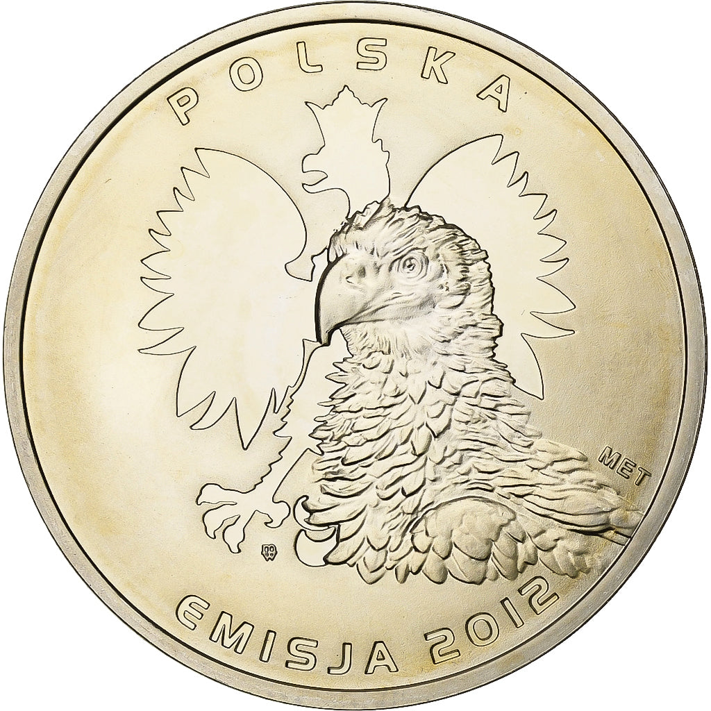 Pologne, Médaille, Euro de Football, 2012, Cuivre plaqué Argent, FDC, Varsovie