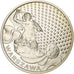 Poland, Medal, Euro de Football, 2012, Silver Plated Copper, Varsovie, MS(65-70)