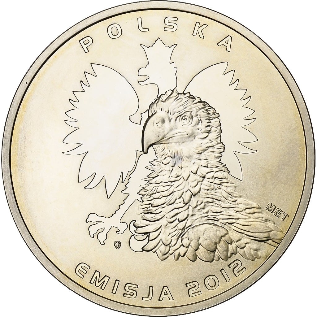 Polen, Medaille, Euro de Football, 2012, Silver Plated Copper, Poznan, UNC