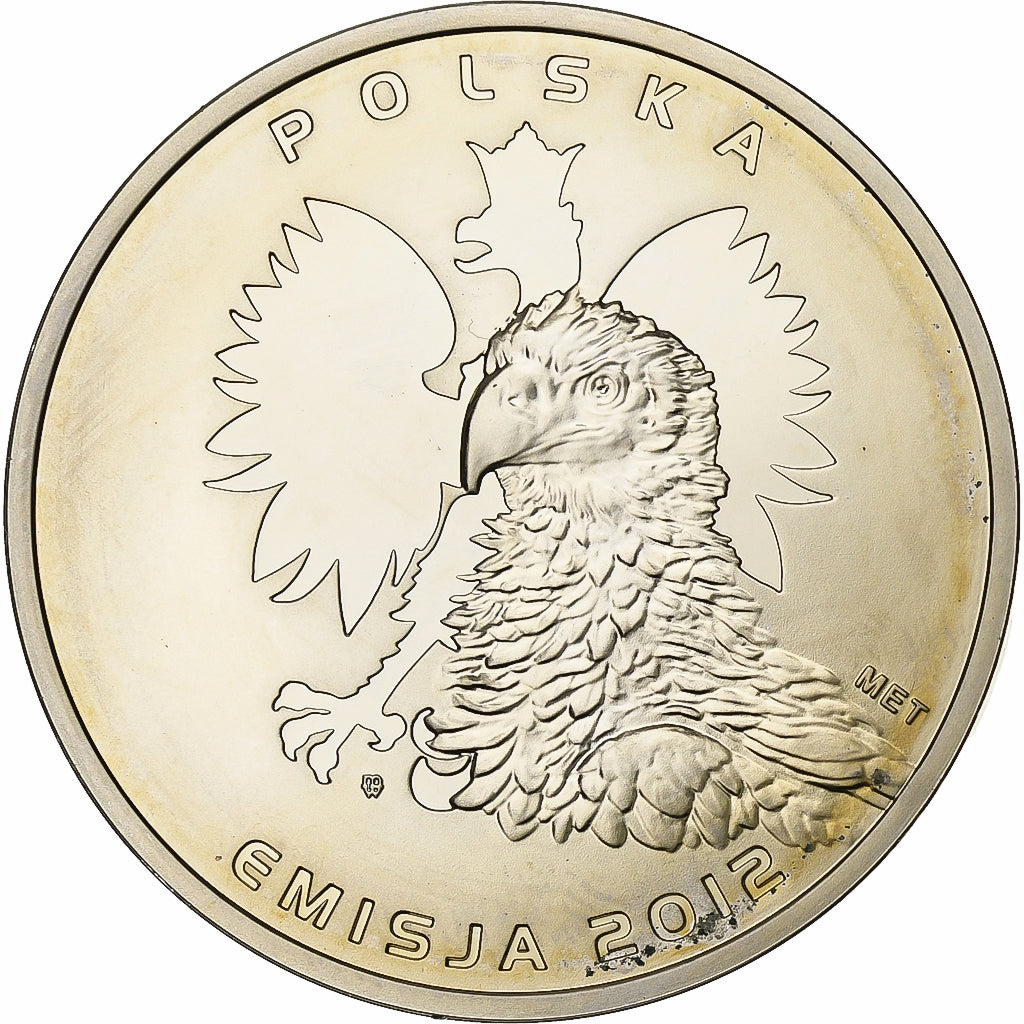 Polen, Medaille, Euro de Football, 2012, Silver Plated Copper, Poznan, UNZ+