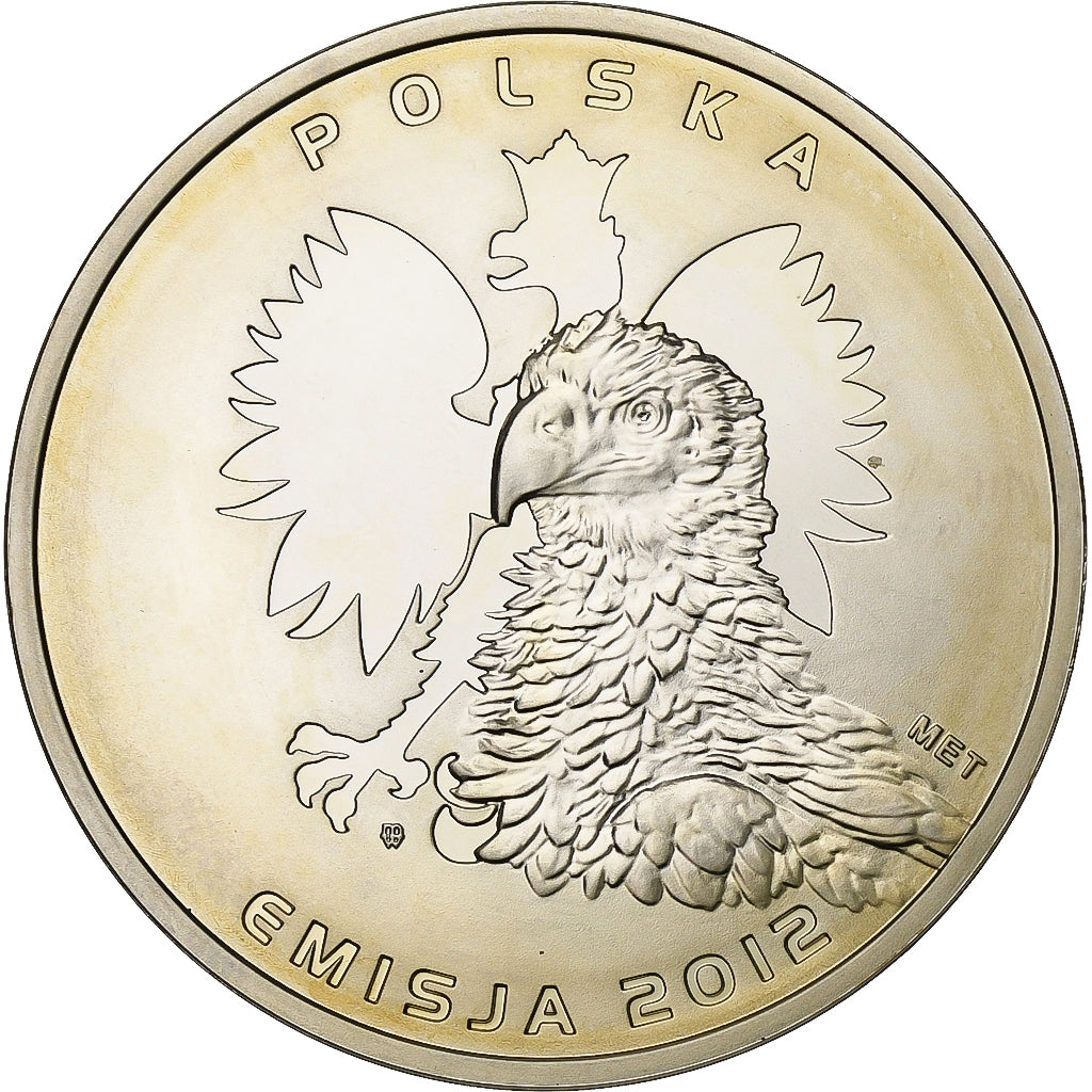 Polen, Medaille, Euro de Football, 2012, Silver Plated Copper, Poznan, UNC