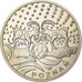 Poland, Medal, Euro de Football, 2012, Silver Plated Copper, Poznan, MS(64)