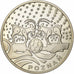 Polen, Medaille, Euro de Football, 2012, Silver Plated Copper, Poznan, UNC