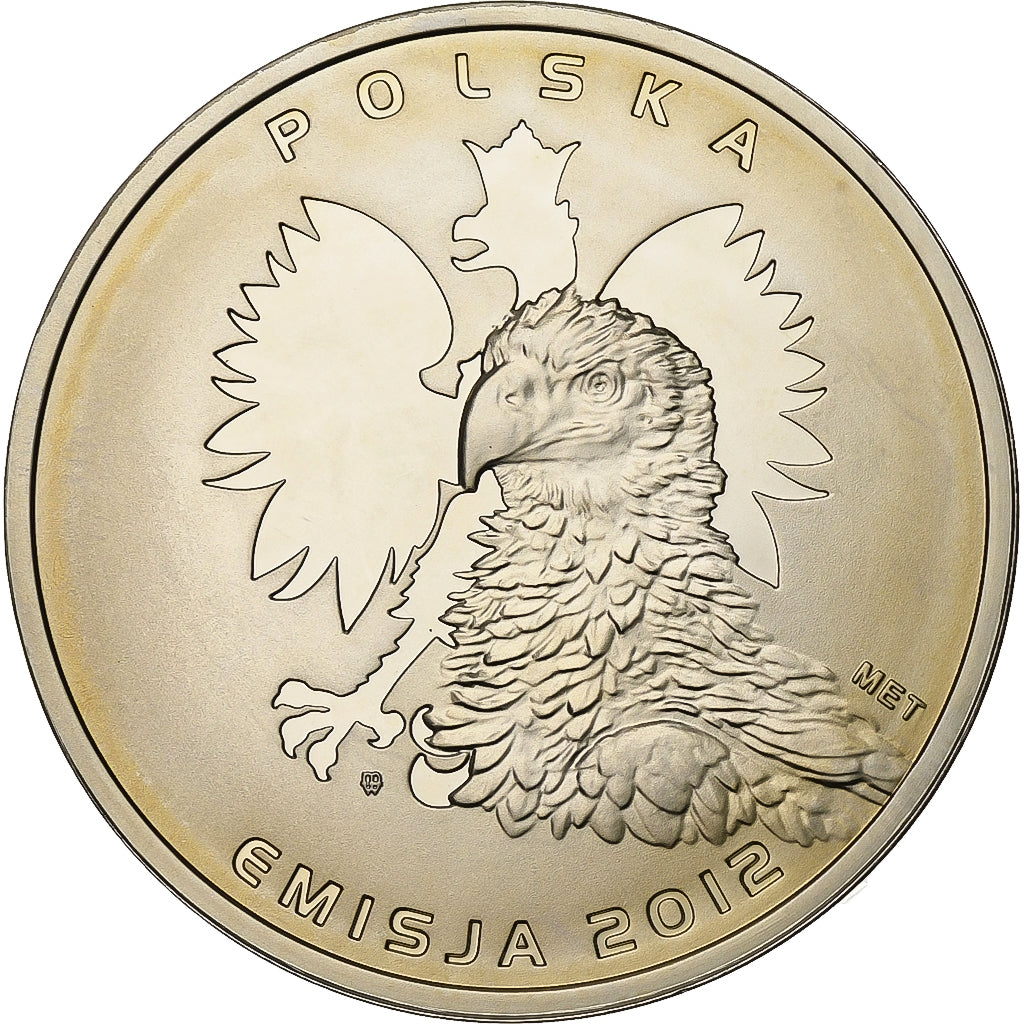 Polen, Medaille, Euro de Football, 2012, Silver Plated Copper, Poznan, UNC