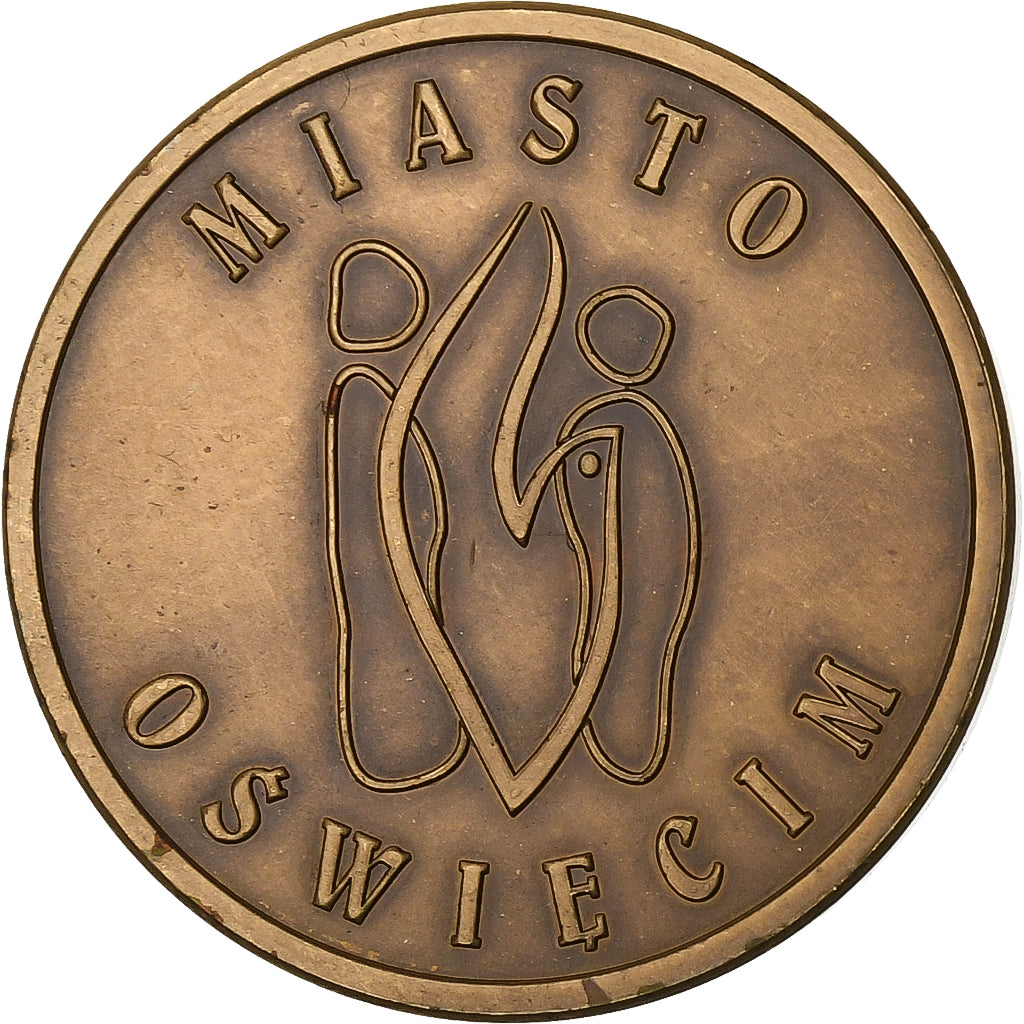 Poland, Token, Muzeum Auschwitz-Birkenau, Copper, MS(63)