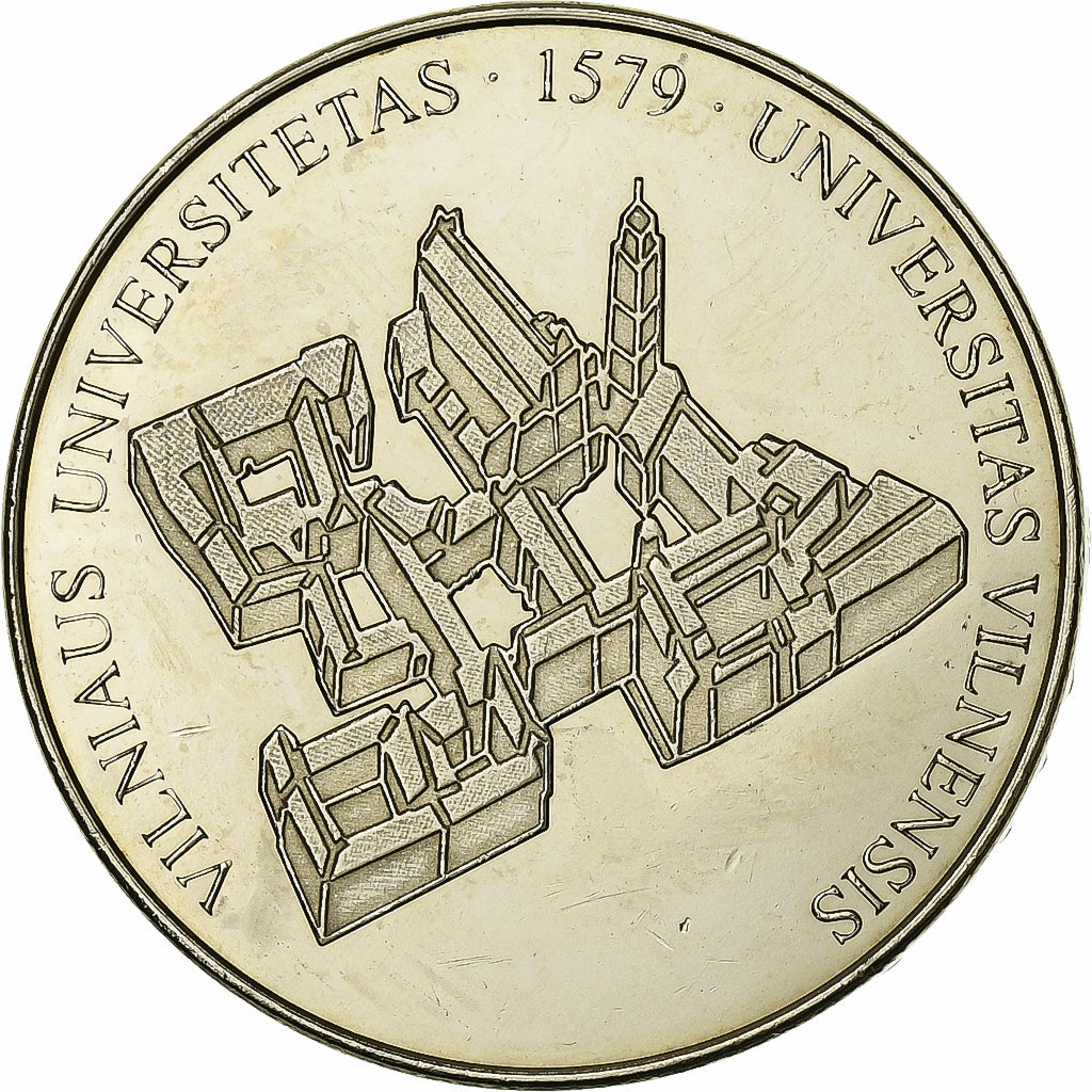 Lithouwen, Token, Kolekcine Moneta, Cupronickel, Vilnius Universitetas, PR