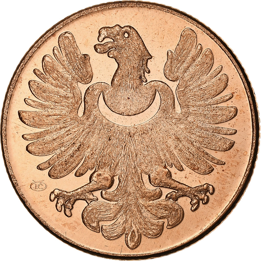 Poland, Token, XX-Lecie, Gemina Skarbimierz, 2011, Copper, MS(65-70)