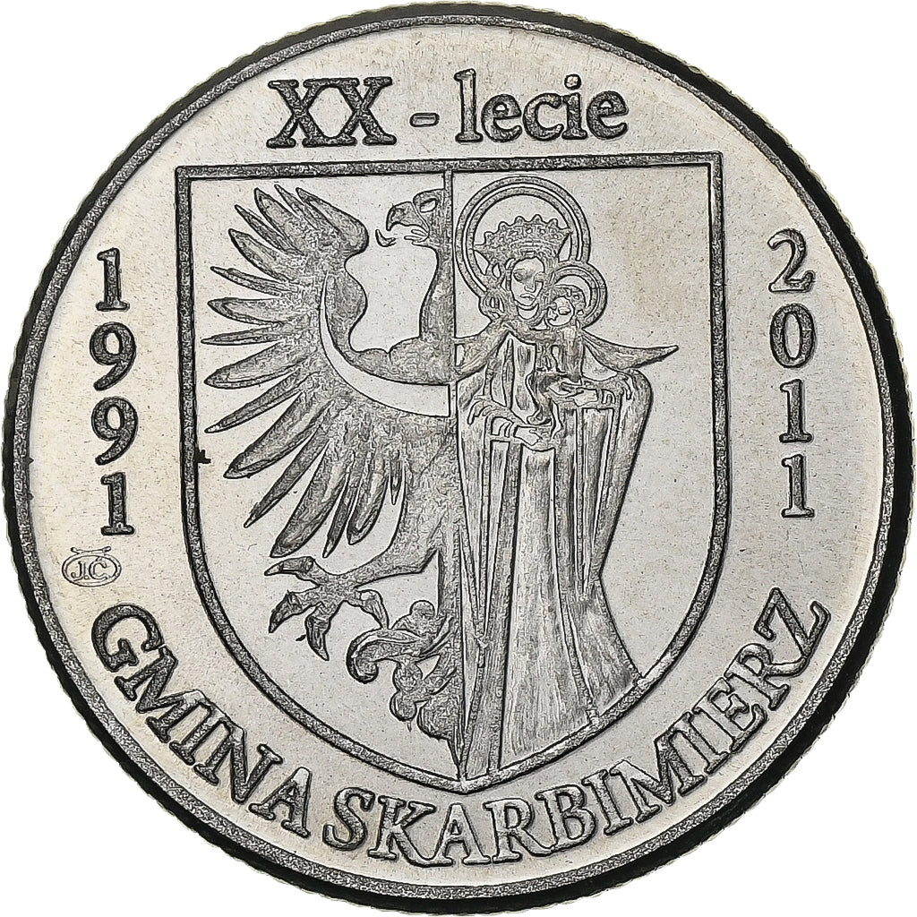 Poland, Token, XX-Lecie, Gemina Skarbimierz, 2011, Aluminum, MS(65-70)