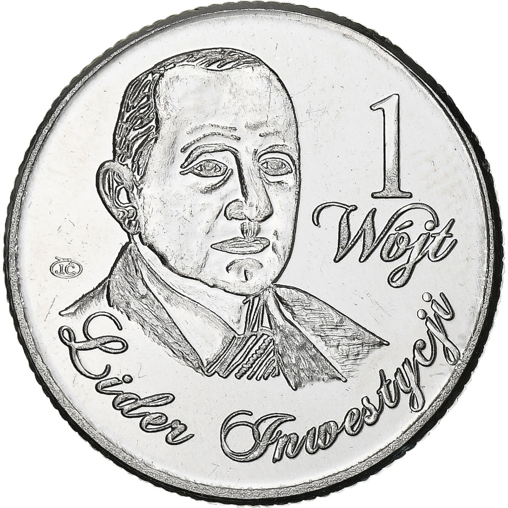 Poland, Token, XX-Lecie, 1 Wojt, Lider Inwestycji, 2011, Aluminum, MS(65-70)